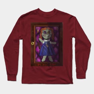 Creepy Cursty the evil doll Long Sleeve T-Shirt